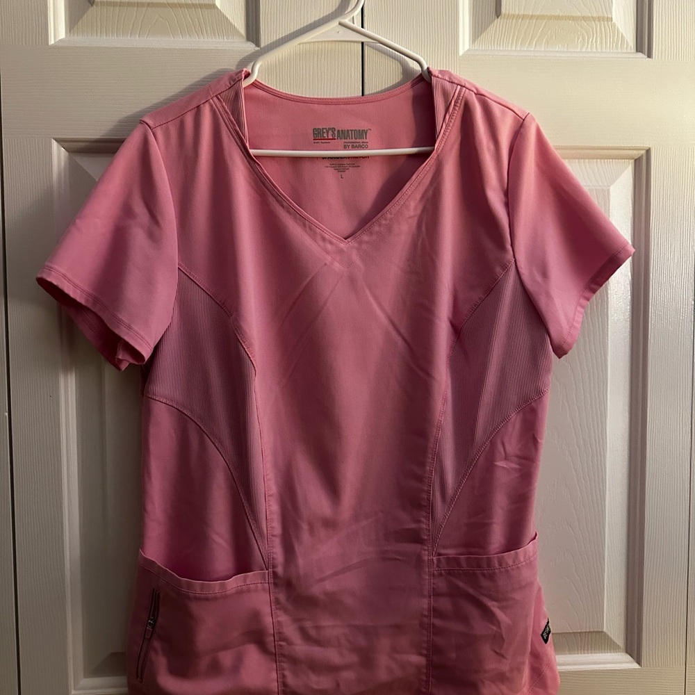 Grey's Anatomy Women's Pink Scrub set